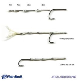 Flymen Fishing Co Fish-Skull Articulated Fish Spine