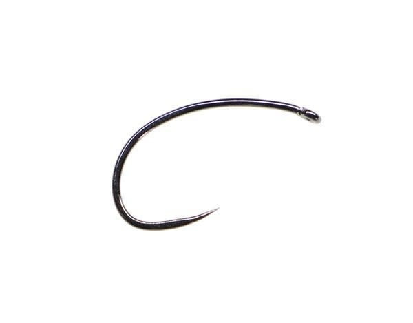 50-Pack Black Nickel Barbless Dry Fly Hooks - Size 10 To 18, Perfect For Fly Fishing