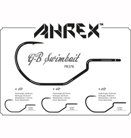 Ahrex Ahrex PR378 GB Predator Swimbait Hooks