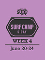 5 Day Camp: (Week 4)  June 20-24, 2022