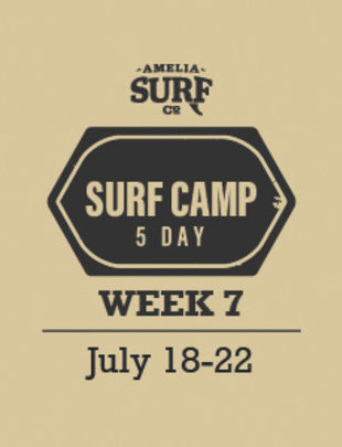 5 Day Camp: (Week 7)  July 18-22, 2022