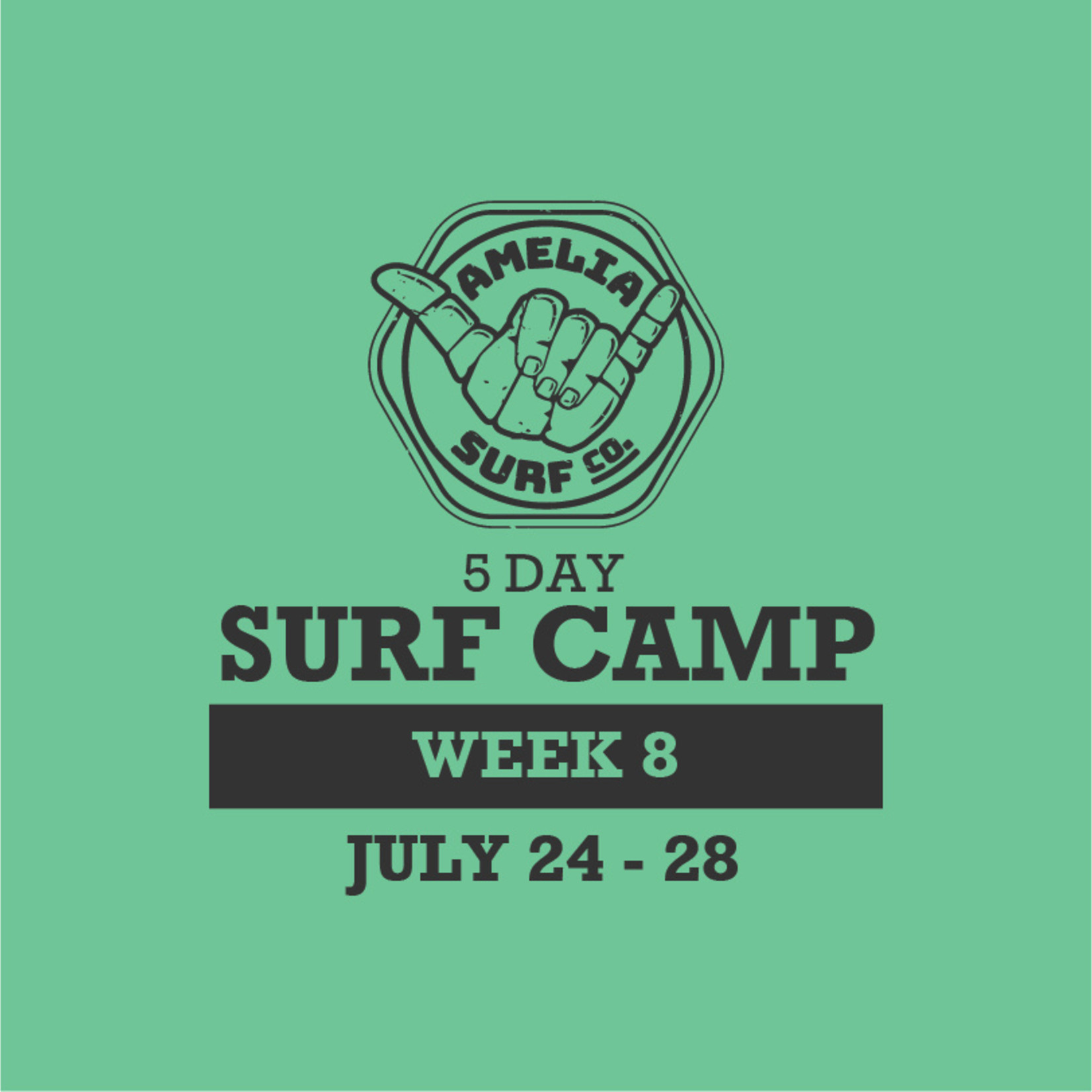2023: 5 Day Camp: (Week 8) JULY 24 - 28