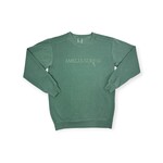 ASC EMBROIDERY FIN CREWNECK LIGHT GREEN