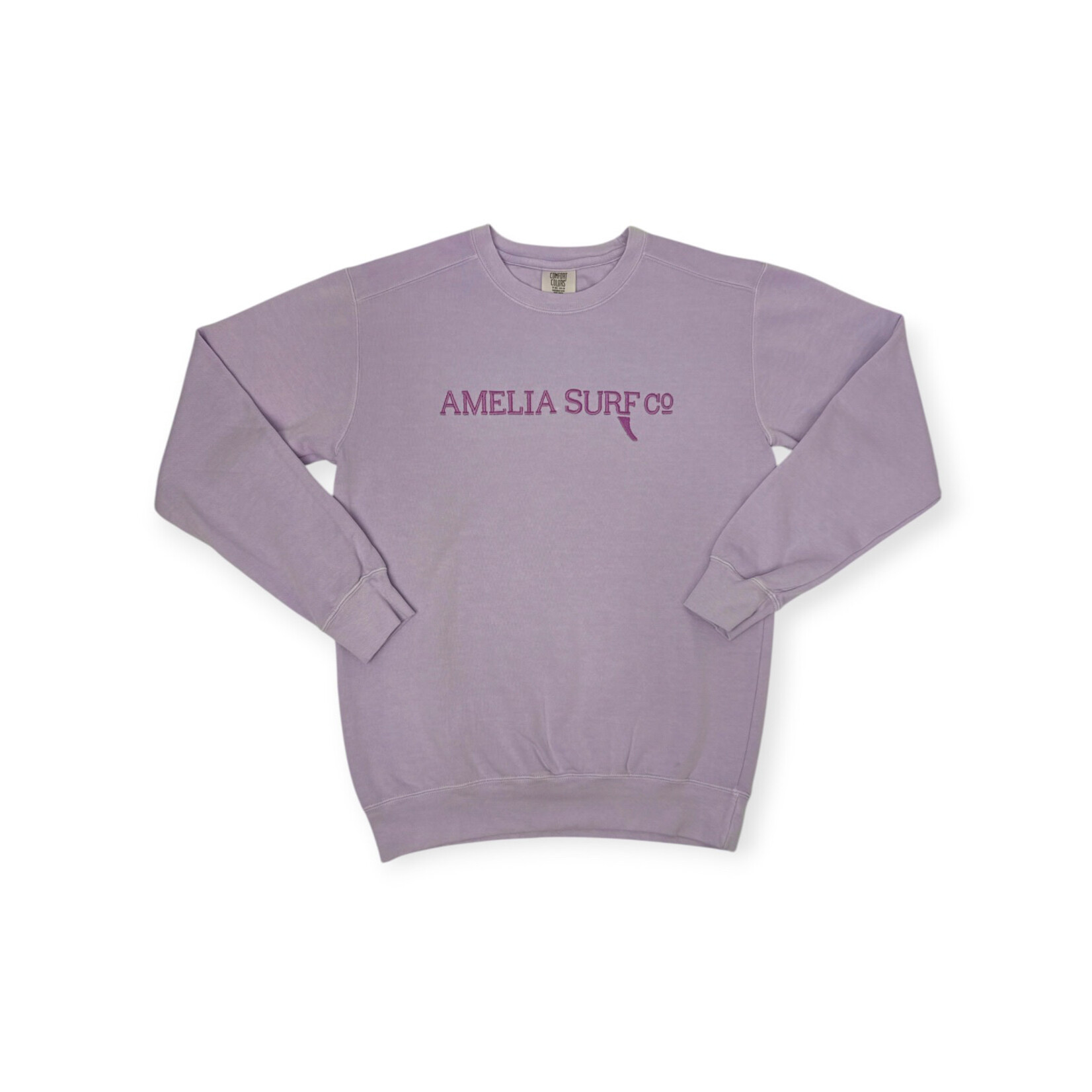 ASC EMBROIDERY FIN CREWNECK P5 ORCHID