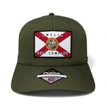 AMELIA SURF CO. HAT ASC FLORIDA FLAG TECH HAT