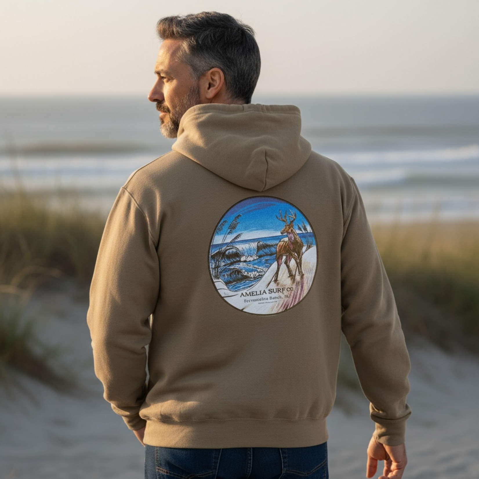 ASC DUNE BUCK HOODIE LATTE