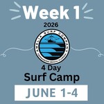 SURF CAMP 2026 (WEEK 1) JUNE 1-4