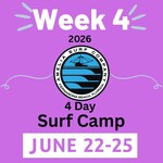 SURF CAMP 2026 (WEEK 4) JUNE 22-25