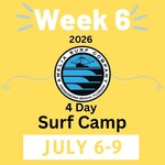 SURF CAMP 2026 (WEEK 6) JULY 6-9