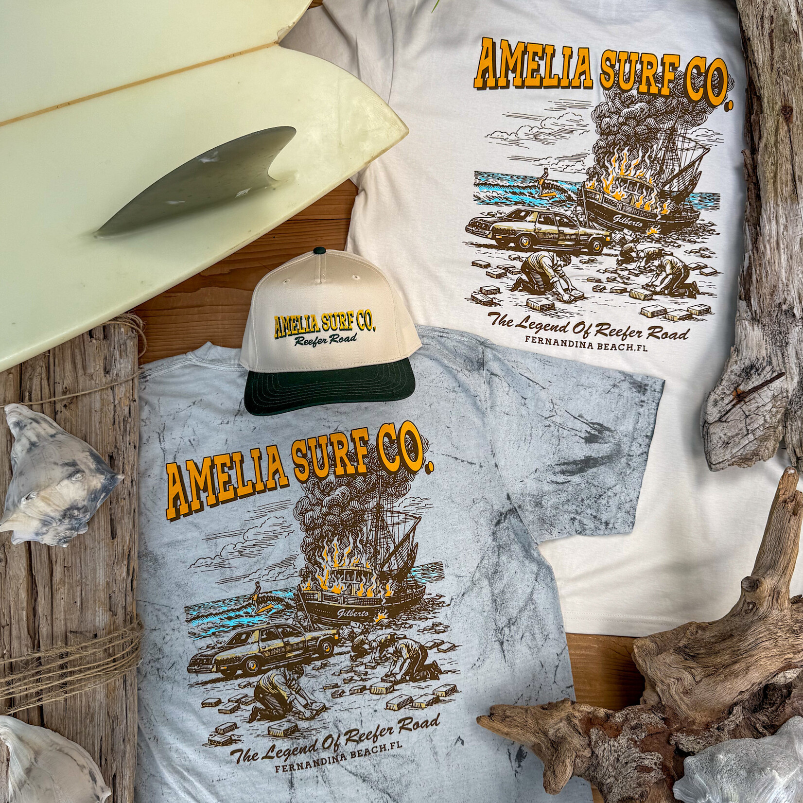 ASC "LEGEND OF REEFER ROAD" TEE