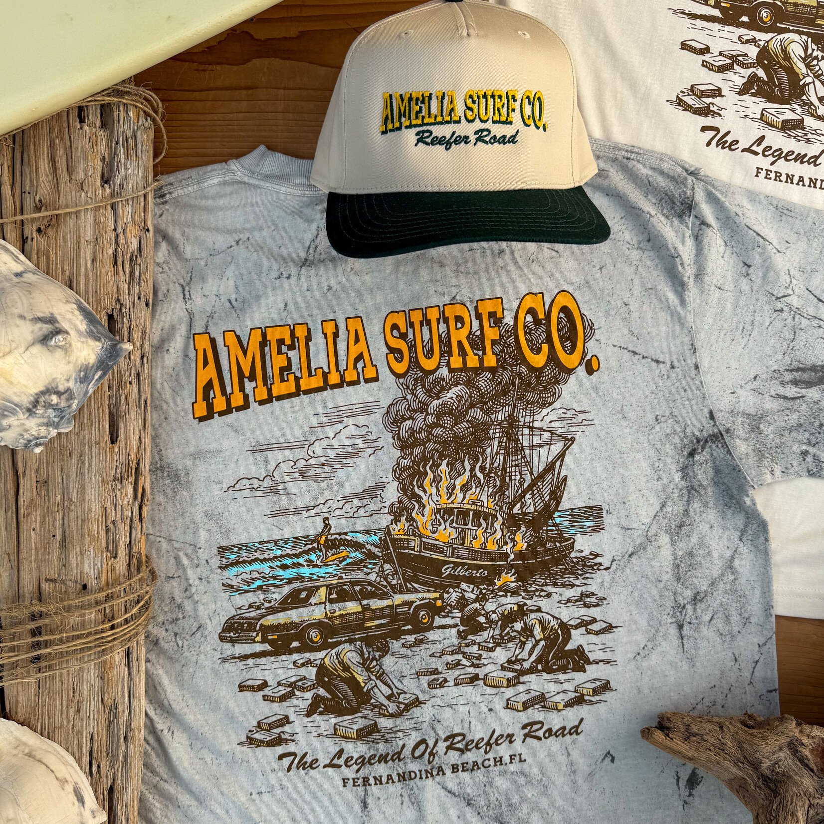 ASC "LEGEND OF REEFER ROAD" TEE