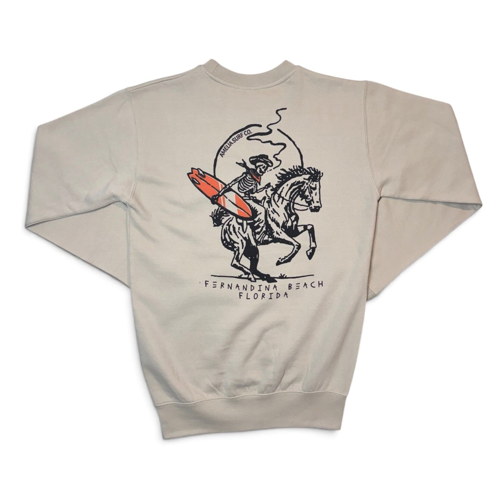 ASC WESTERN STOEFS CREWNECK SWEATER BONE