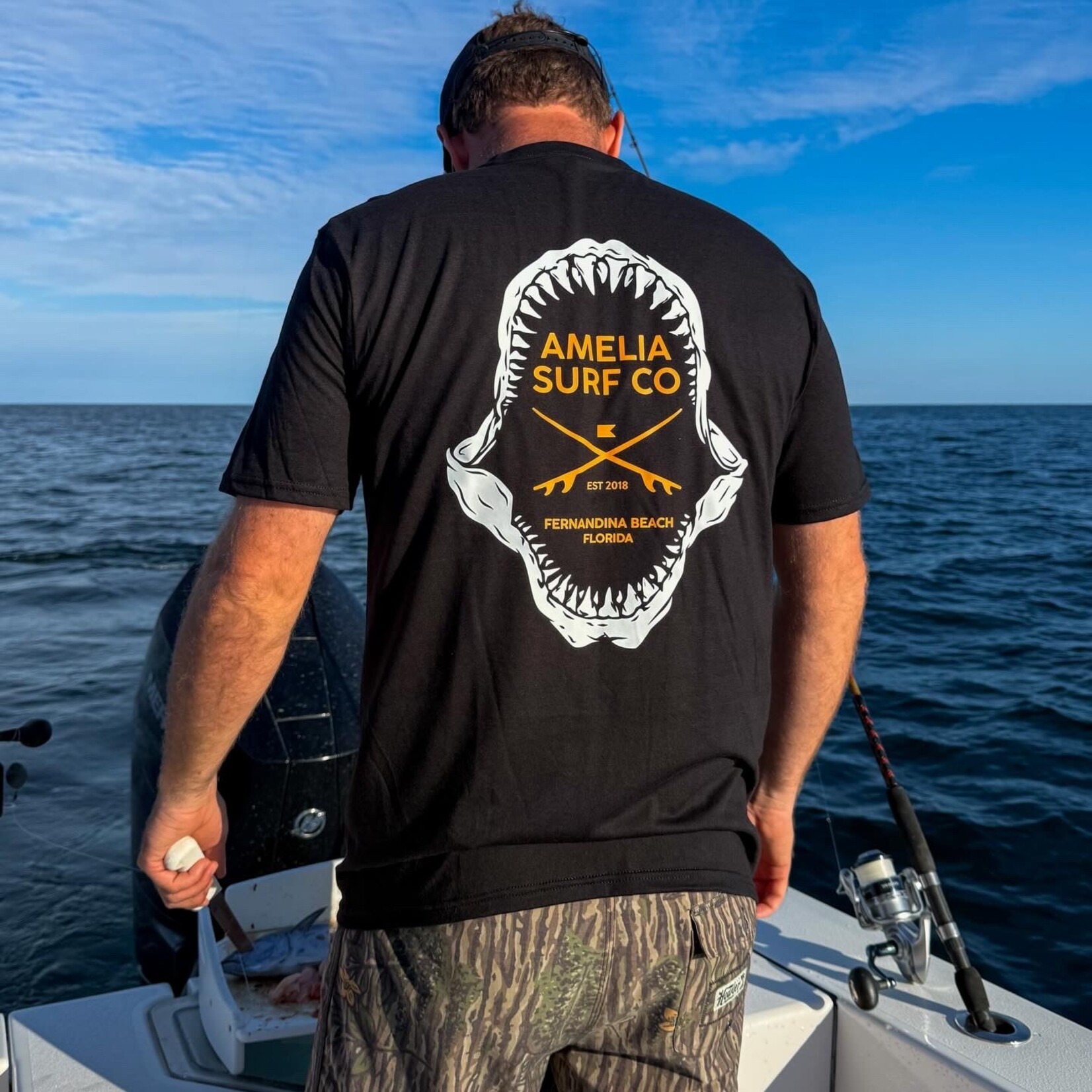 ASC JAWS SHORT SLEEVE BLACK