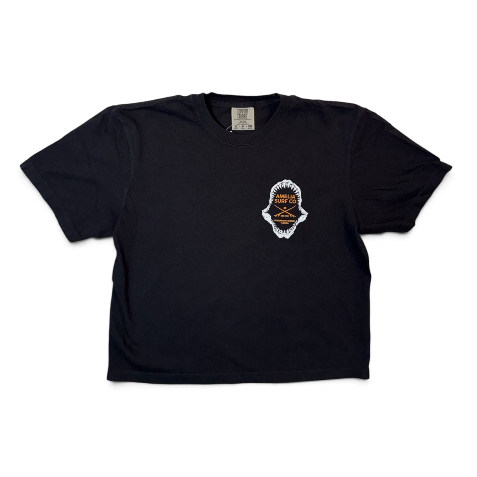 ASC JAWS CROP TOP BLACK