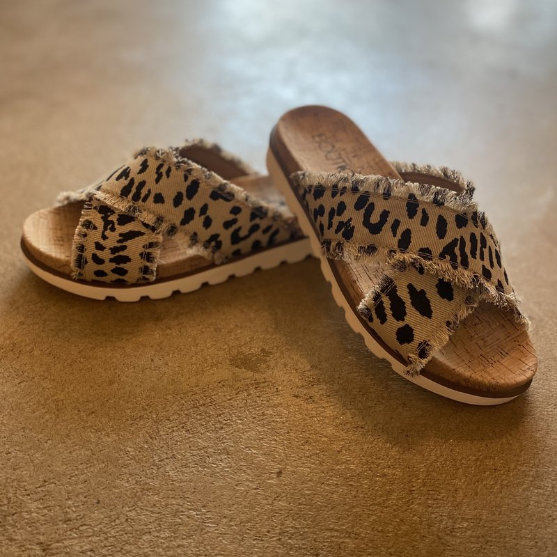 Corkys Leopard Sandal