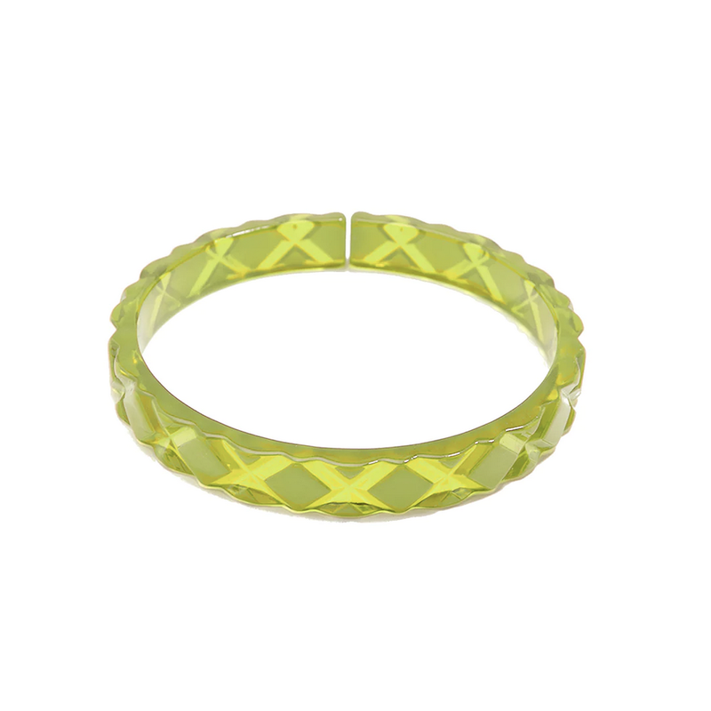 Zenzii Waffle Acrylic Bracelet