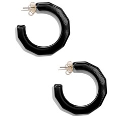 Zenzii Acrylic Hoop Earring