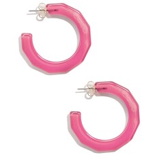 Zenzii Acrylic Hoop Earring