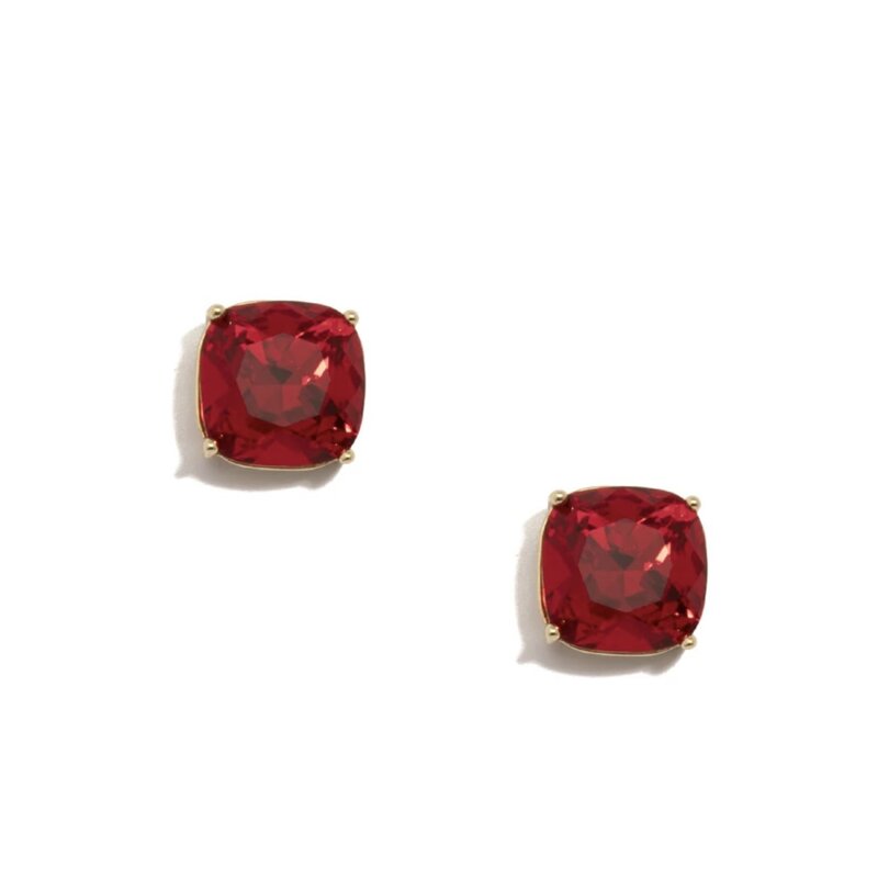 Zenzii Square Crystal  Stud Earring