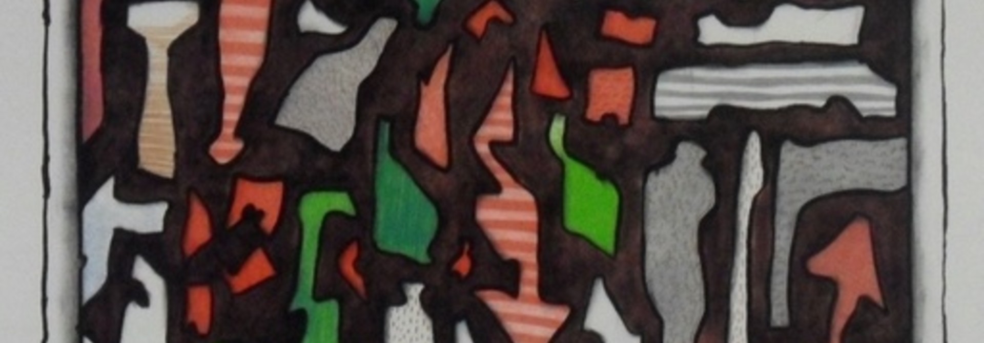 Baseball Bat With Stripes