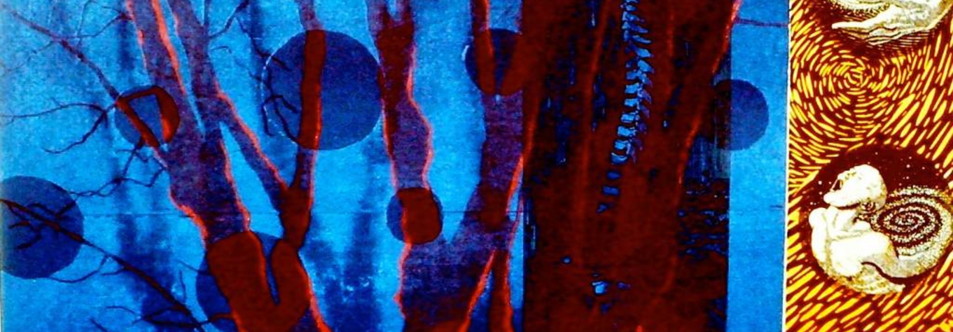 Blue Tree and Circles