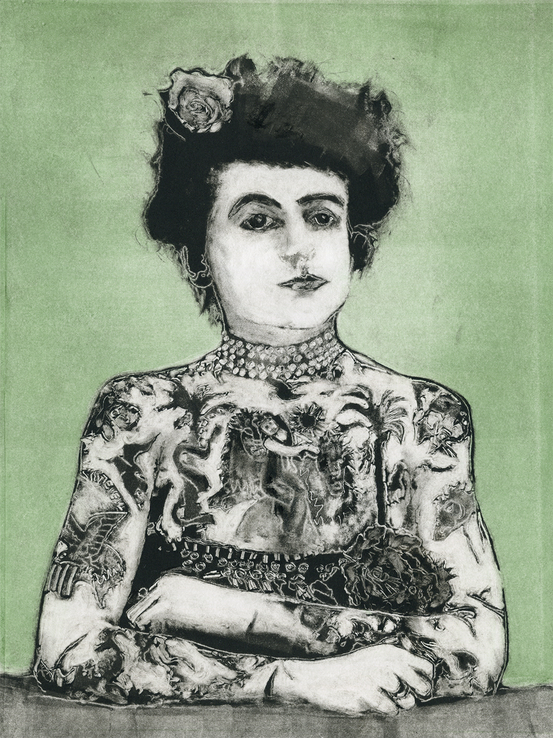 Maud Wagner, the tatooed lady-1