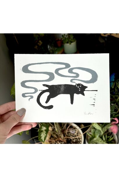 Smoking Cat