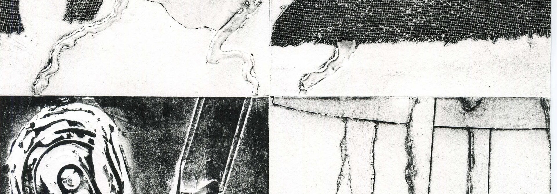 Printing with found objects - monotype and collography | Thursday June 12th