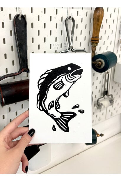 One-Colour Introductory Lino Block Printing  -  July 7th