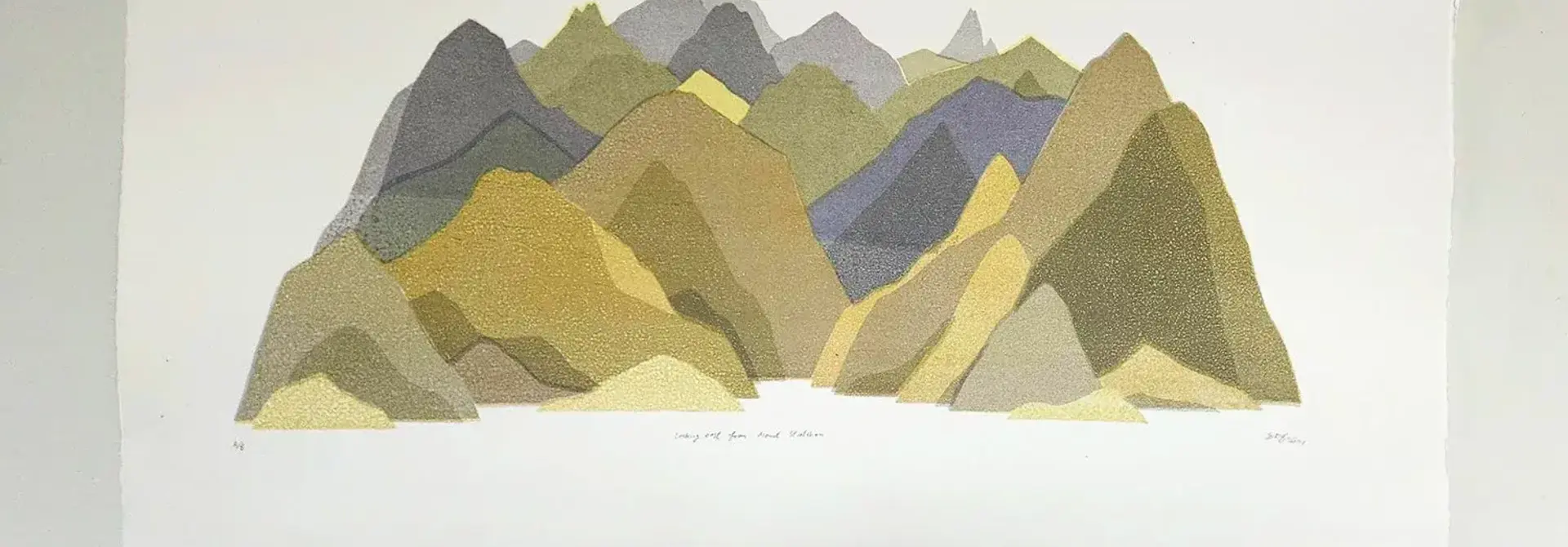 Looking East from Mount Stratchan