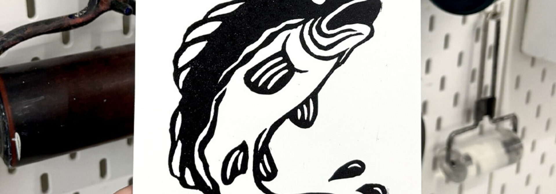 One-Colour Introductory Lino Block Printing - February 9th