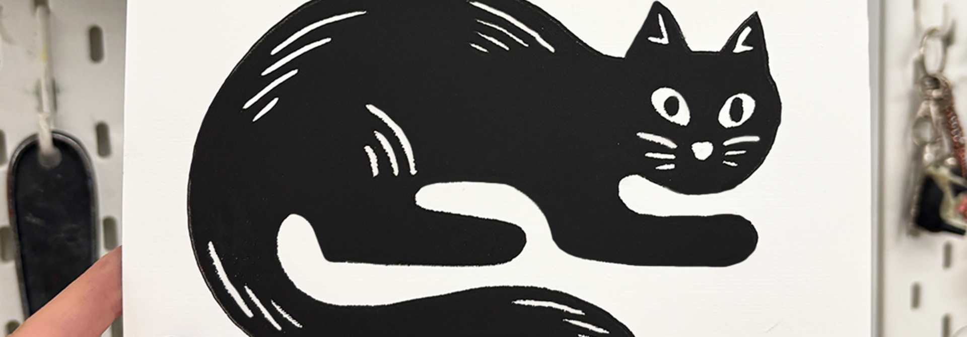 One-Colour Introductory Lino Block Printing - multiple dates options