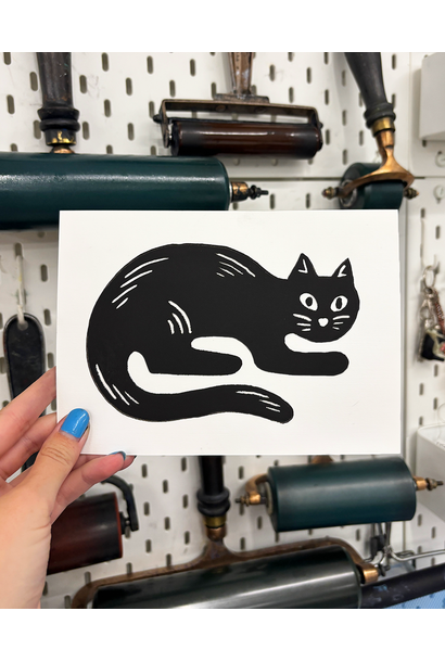 One-Colour Introductory Lino Block Printing - multiple dates options