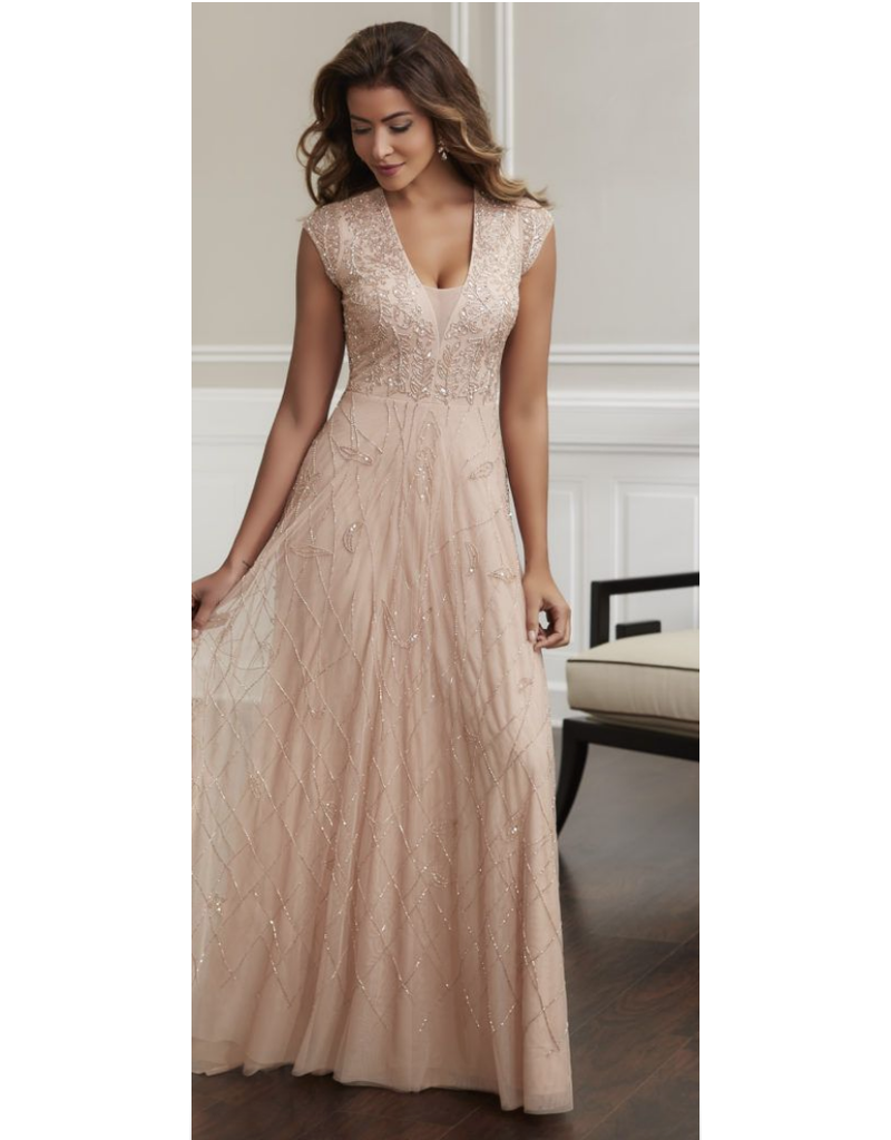 Blush Colored Mother of the Bride Dresses