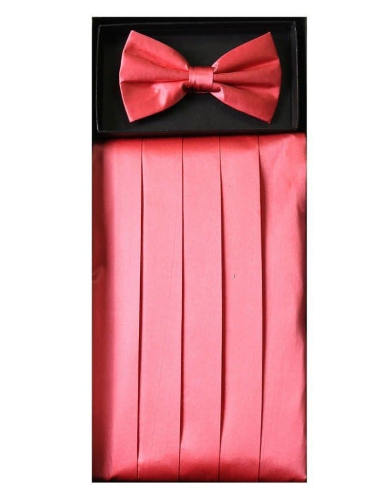 peach color bow tie