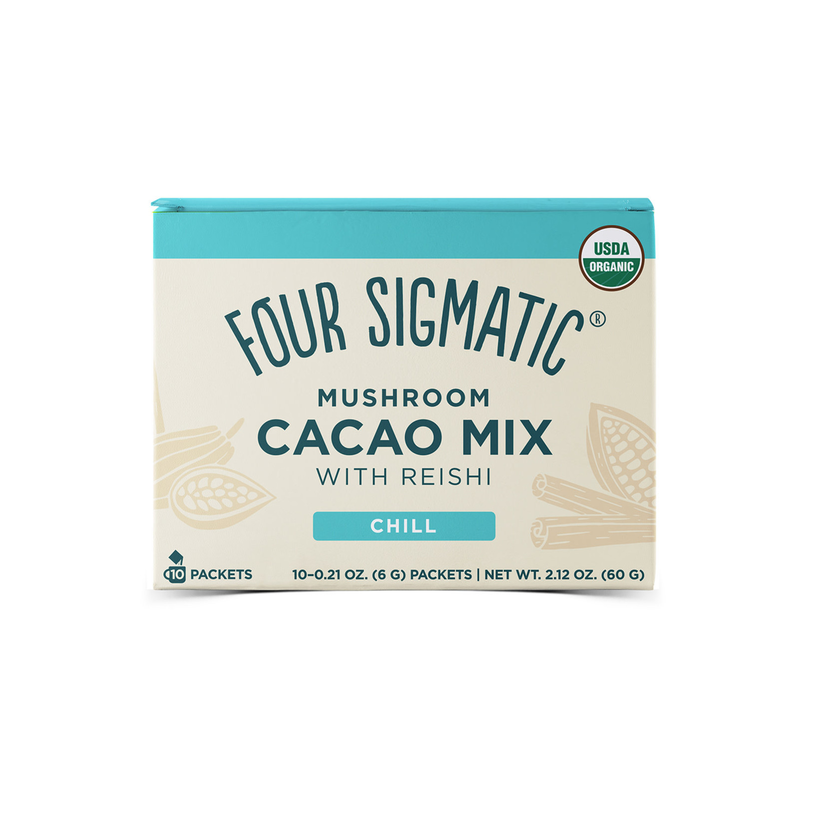 Four Sigmatic Four Sigmatic Mushroom Cacao Mix With Reishi (Chill) 10 ct.