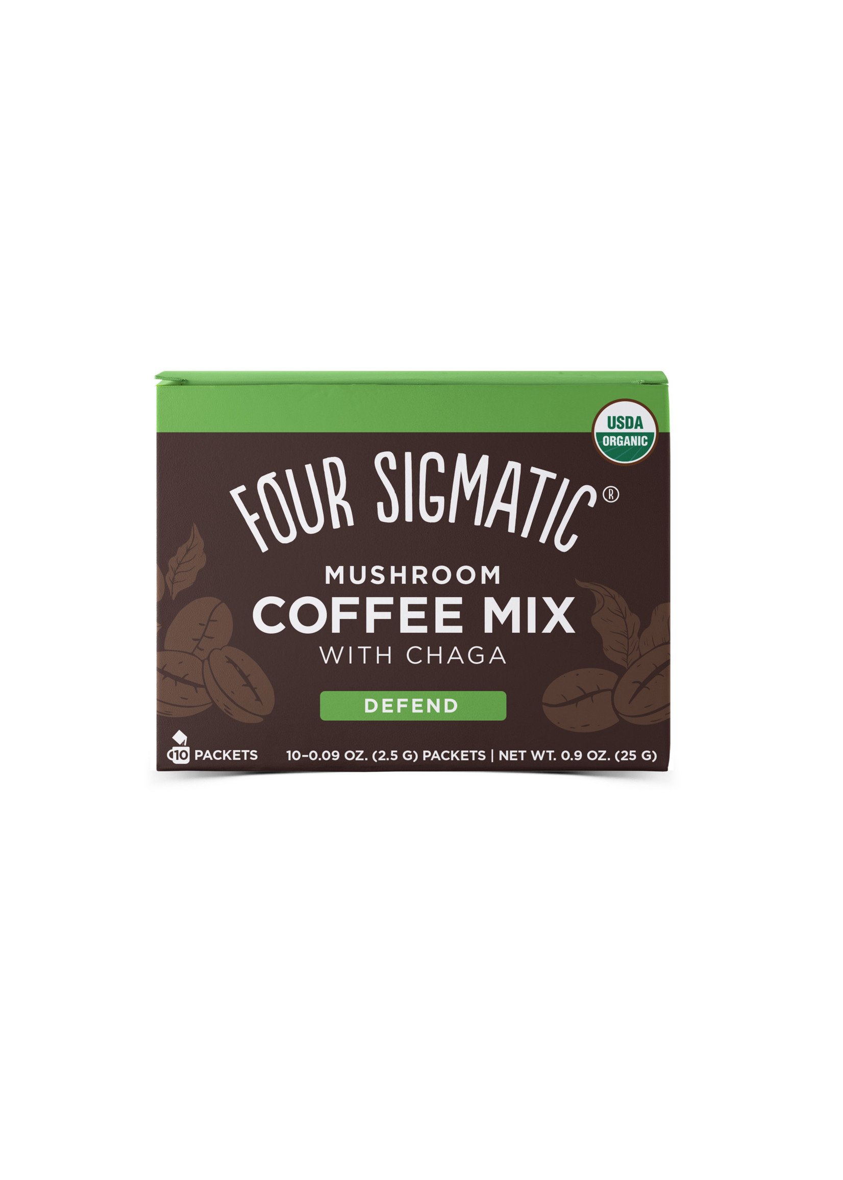 Four Sigmatic Four Sigmatic Mushroom Coffee Mix With Chaga (Defend) 10 ct.