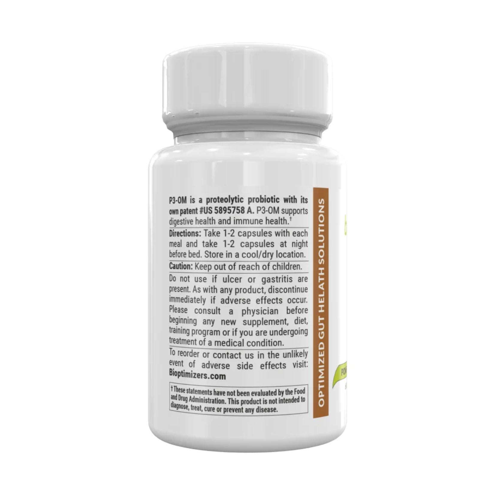 BiOptimizers Bioptimizers P3-OM Probiotics (120 ct.)