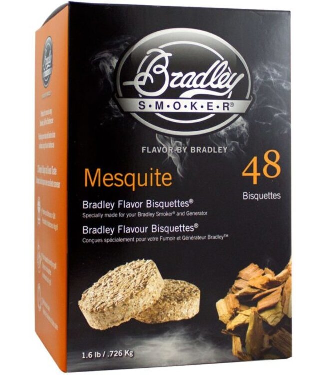 Bradley Smokers Bradley Mesquite Bisquettes 48 Pack