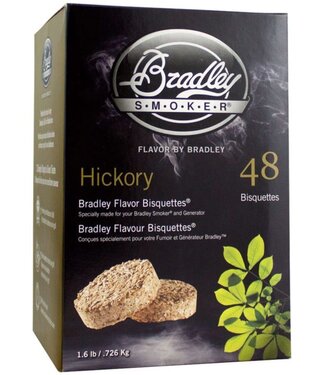 Bradley Smokers Bradley Hickory Bisquettes 48 Hickory