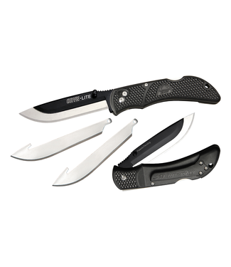 Outdoor Edge Outdoor Edge Onyx Lite 3.0in  w/ 3 Blades Black