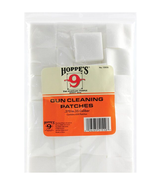 Hoppe's Gun Cleaner Hoppes Gun Cleaning Patches