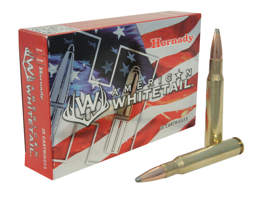 Hornady Hornady American Whitetail Rifle Ammunition Hornady Hornady American Whitetail Rifle Ammunition