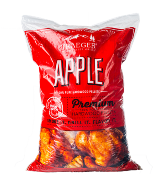 Traeger Traeger Apple Wood Pellets  9 KG / 20 lb Bag