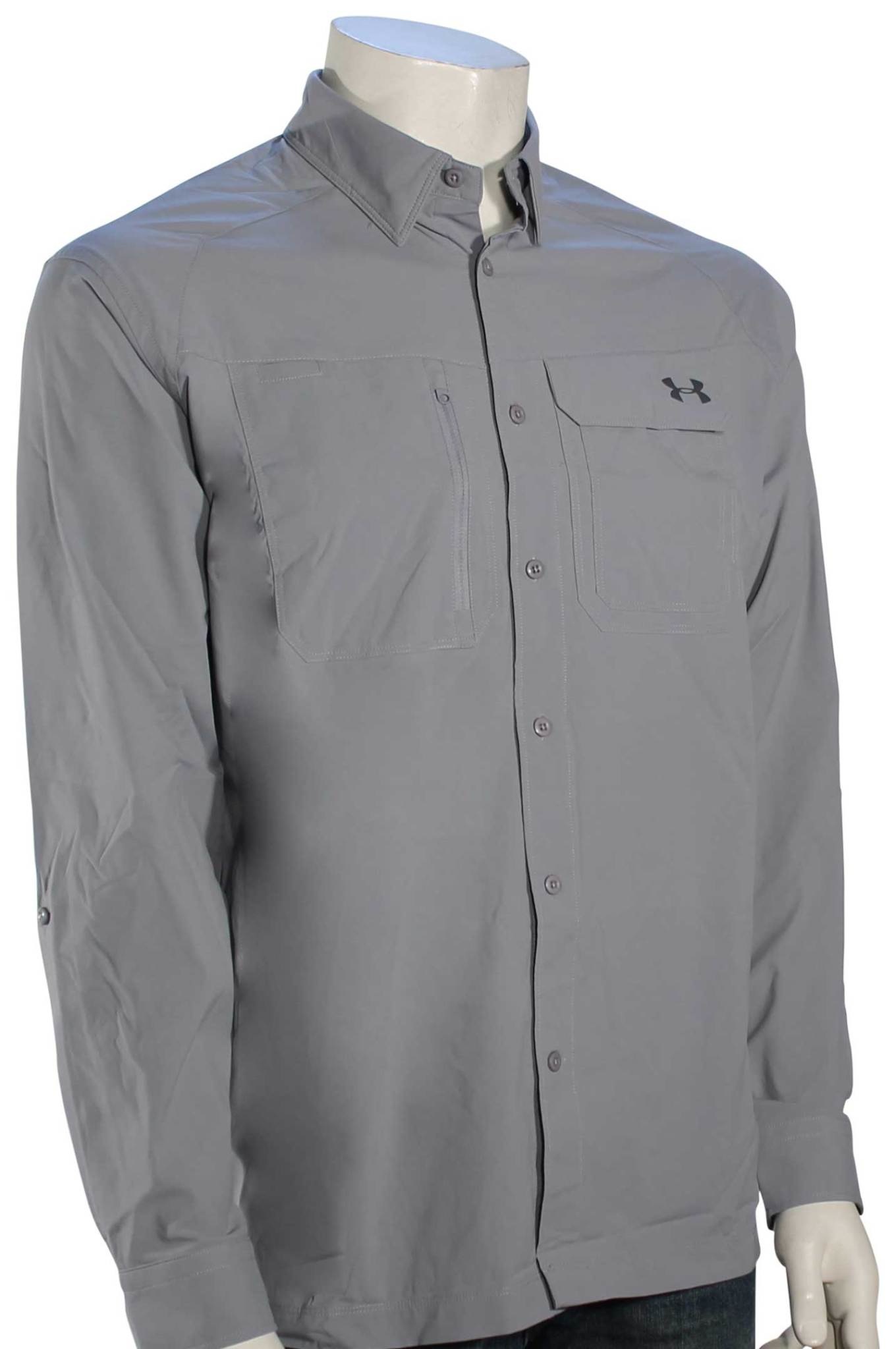 Under Armour 1290744-094 Mens Tide Chaser Long Sleeve Shirt Elemental –  J.C. Western® Wear