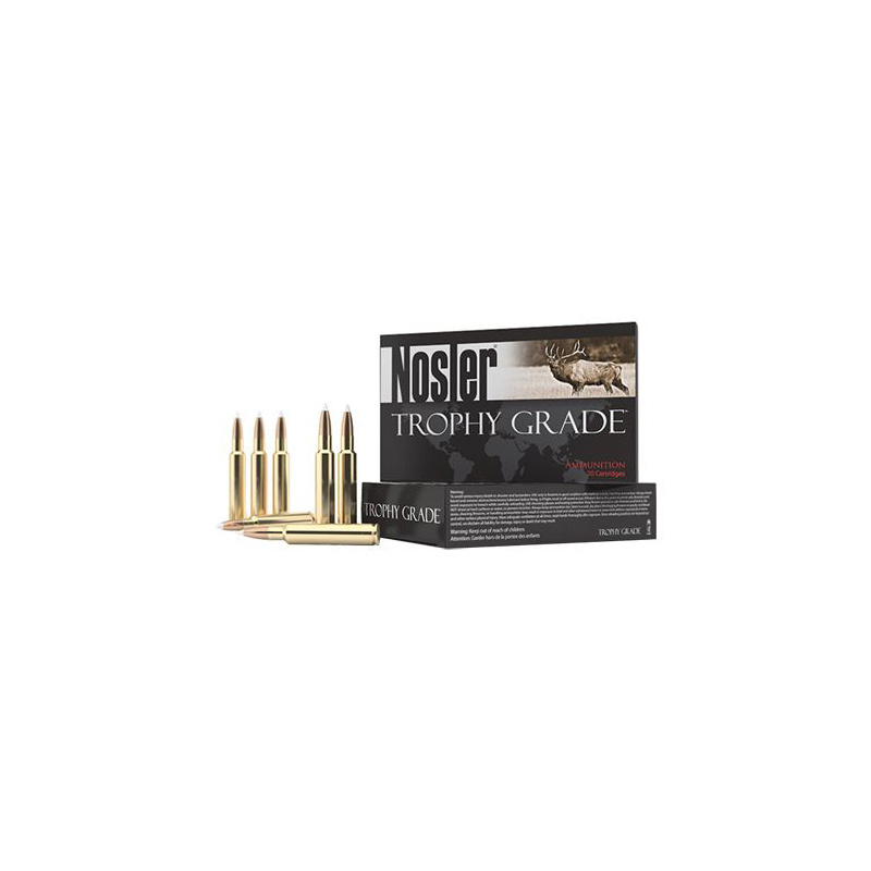 Nosler Nosler Trophy Grade Accubond LR Rifle Ammunition Nosler Nosler Trophy Grade Accubond LR Rifle Ammunition
