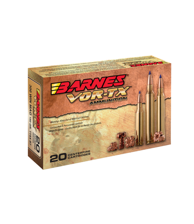Barnes Vor TX Rifle Ammunition Corlane Sporting Goods Ltd 