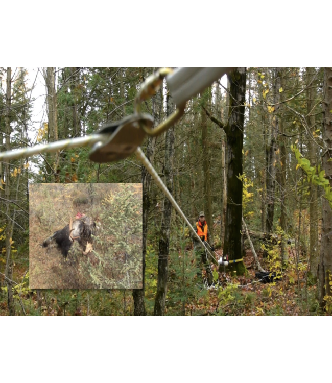 Portable Winch 1275 Single Swing Side Pulley w/ Stainless Steel Plates. 1 Alu. Sheave 76mm