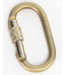 Portable Winch PCA 1276 Steel Locking Carabiner - MBS: 25 KN