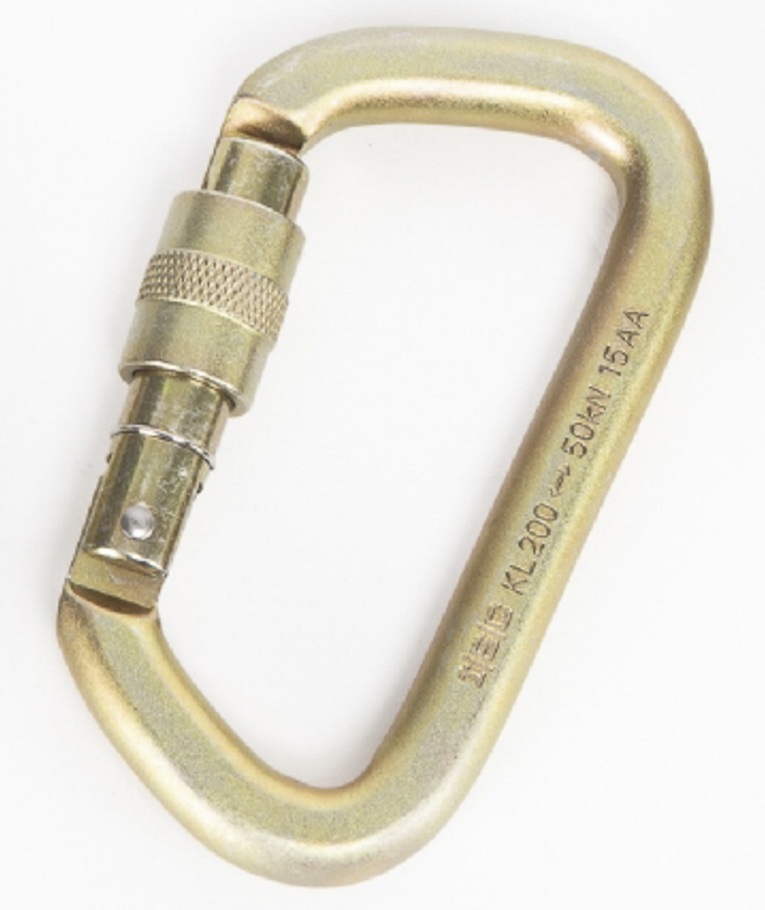 Portable Winch PCA 1702 Steel Locking Carabiner - MBS: 50 KN Portable Winch PCA 1702 Steel Locking Carabiner - MBS: 50 KN